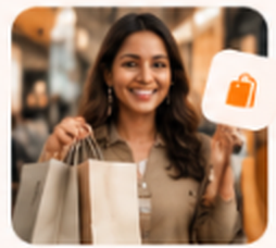 Consumer shopping via social media